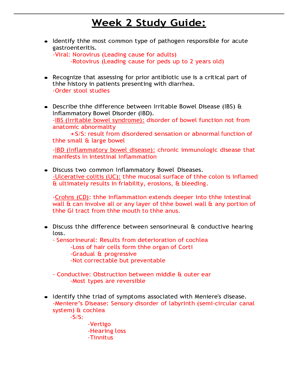 Preview image for NR 511 Week 2 Study Guide 2022